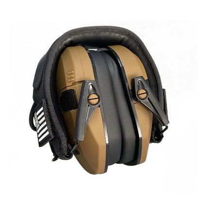 Electronic Hunting Noise-Canceling Earmuff Tactical Active Hearing Protection Headset Sound Pickup Headphone NRR 23dB