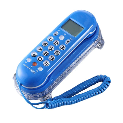 Crystal Base Mini Telephone Fixed Landline Phone B365 Small Wall mounted Phone