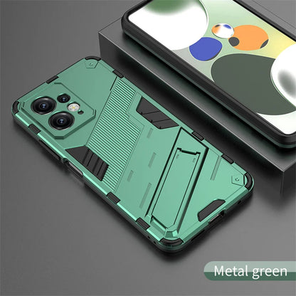 For Xiaomi Redmi Note 12 4G Case Armor Shockproof Kickstand Phone Case For Xiomi Redmi Note12 4g Car Magnetic Holder Back Cover