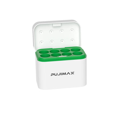 PUJIMAX 1.2V AA Battery Charging Compartment Intelligent Light Switch Fast Charging 8-slot Ni-MH Rechargeable Battery Charger