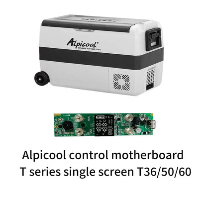 Alpicool Car Refrigerator Control Panel Small Freezer Portable Cooler for Home Use Vehicle Truck Cold Mini Fridge With Bluetooth