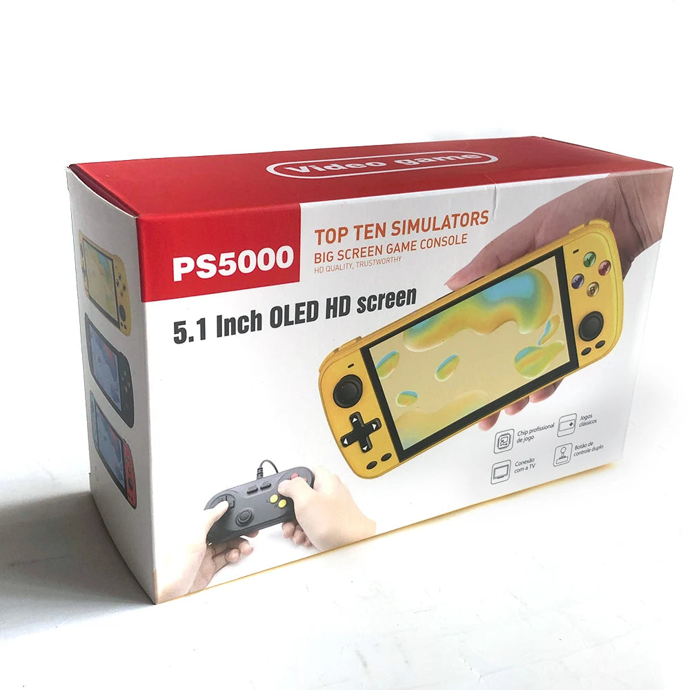 PS5000 5 inch Portable Handheld Game Console for PS1/MAME/MD/NES/SNES Video  Gaming Modern Portable gaming console
