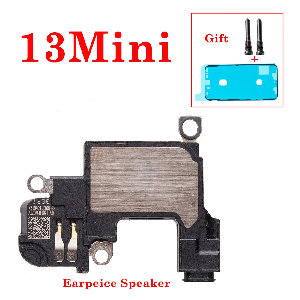 Earpiece Top Speaker Repair Part For iPhone X XR XS 11 12 13 14 Mini Pro Max Plus Ear Listening Speaker Ringer inner Flex Cable