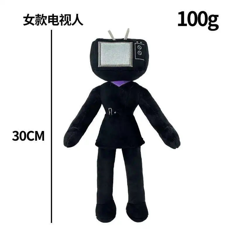 Skibidi Toilet Astro Duchess Speaker Plush Toy Skibidi Toilet TV Man Upgraded Speakerman Cameraman Stuffed Animal Soft Toy Gift