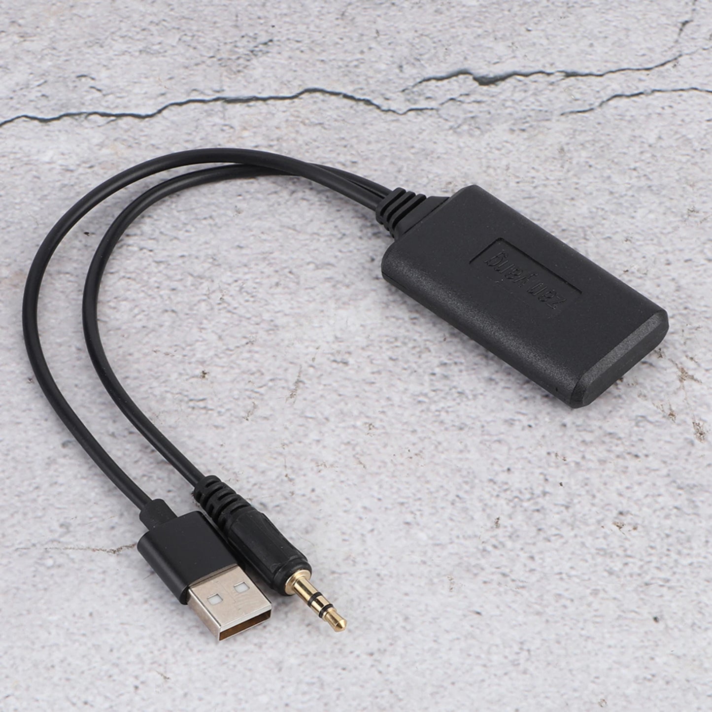 AUX Stereo Connector 3.5mm/0.14in Car AUX Audio Cable Wireless Bluetooth Receiver Adapter HIFI Stereo Music Auto Accessories