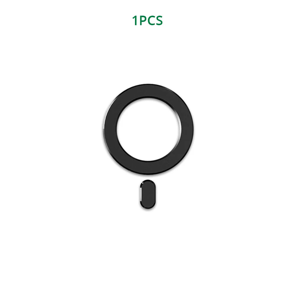 Bonola for Magnetic Ring Universal Sticker Support Wireless Charger for Car Holder Exclamation Mark 2 in 1 Magnet Ring