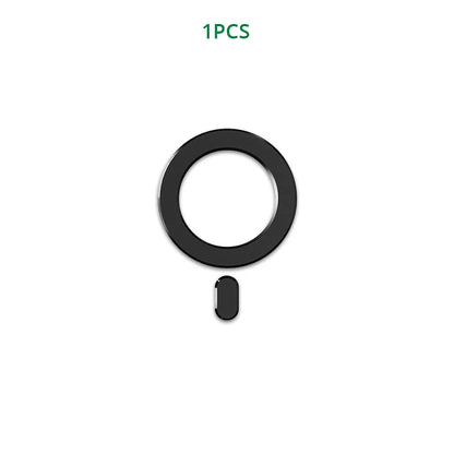 Bonola for Magnetic Ring Universal Sticker Support Wireless Charger for Car Holder Exclamation Mark 2 in 1 Magnet Ring