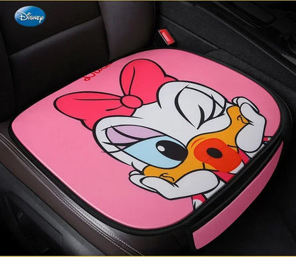 Disney Stitch Car Seat Covers 4PCS Universal Fit, Cute Cartoon Soft Protectors for Women Girls Auto Accessories, All-Season Dura