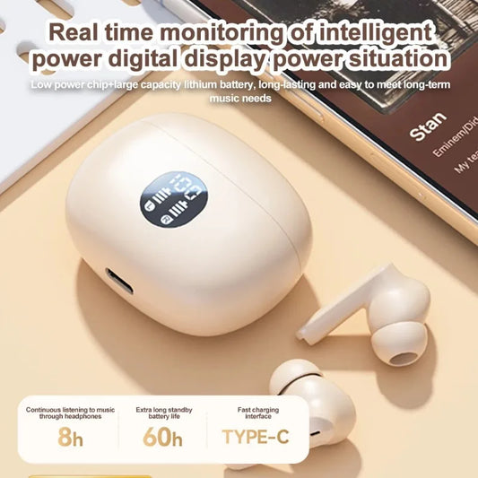 TWS Wireless Bluetooth Earphone Wireless Headphone LED Digital Display in Ear Stereo Headset with Mic for IPhone Xiaomi