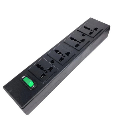 Universal 4-bit Socket C14 AC Connector With Switch US AU UK Italy South Africa India PDU Socket C13 Power connector Socket 13A