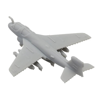 5PCS EA-6b Prowler Electronic Warfare Aircraft Length 26mm/45.5mm/52mm Electric Fighter Aeroplane for DIY Hobby Toys Display