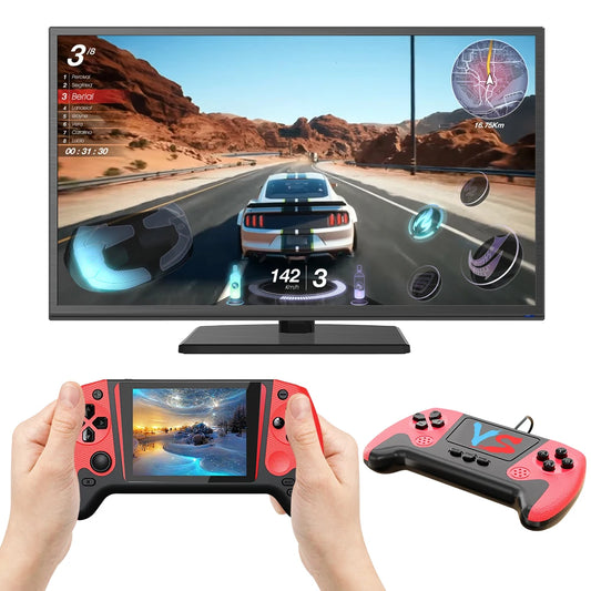 Retro Handheld Game Console 3.5inch LCD Screen Built-in 500 Games Gaming Console 1200mAh Portable Game Console for Kids Adults