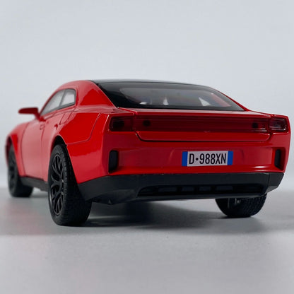 1:32 Dodge Charger Daytona SRT EV Hellcat Alloy Metal Diecasts Model Car Outdoor Collection Ornaments Home Decoration Adult Gift
