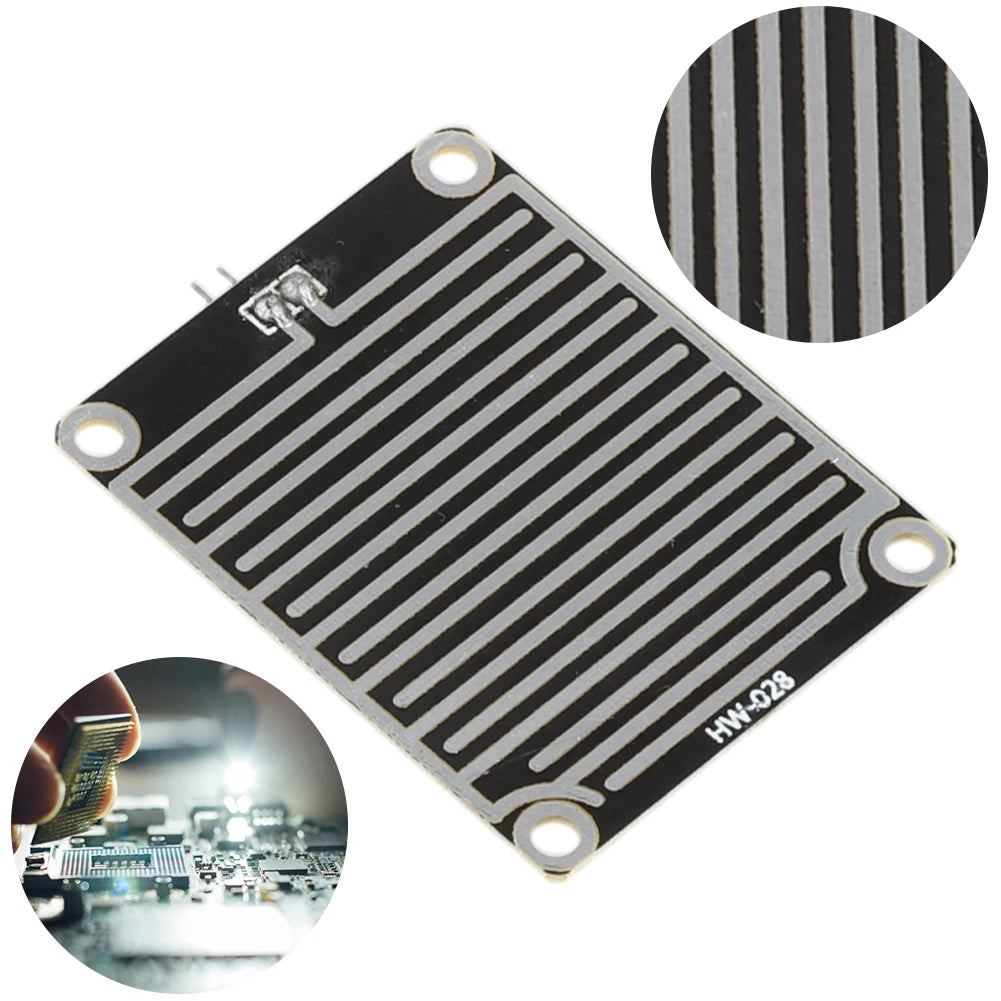 1 PC Single PCB Board Rain Water Level Sensor Module Rising Water Level Detection Module Electronic Component