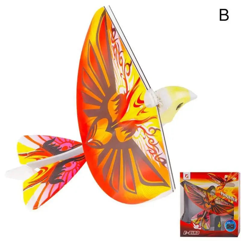 Electronic Flying Birds Toy Mini RC Drone Helicopter 235x275x70mm 360 Degree Flying RC Bird Toys Remote Control E-Bird2.4 GHz