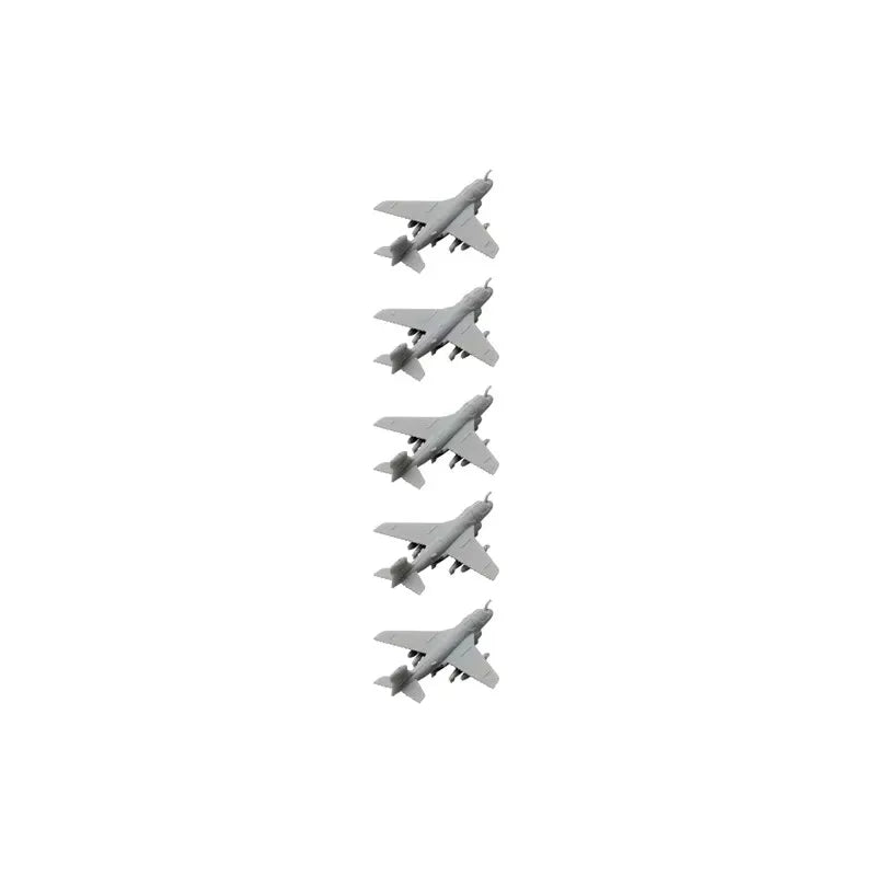 5PCS EA-6b Prowler Electronic Warfare Aircraft Length 26mm/45.5mm/52mm Electric Fighter Aeroplane for DIY Hobby Toys Display