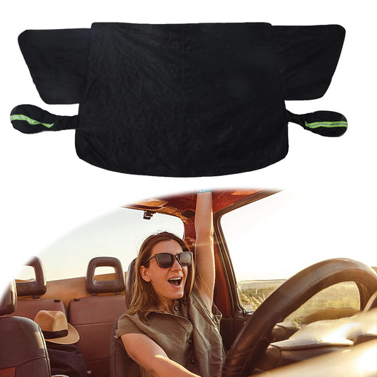 Magnetic Car Anti Freeze Snow Windshield Cover Oxford Cloth Car Front Windscreen Cover Automobile Sunshade Cover Car Accessories