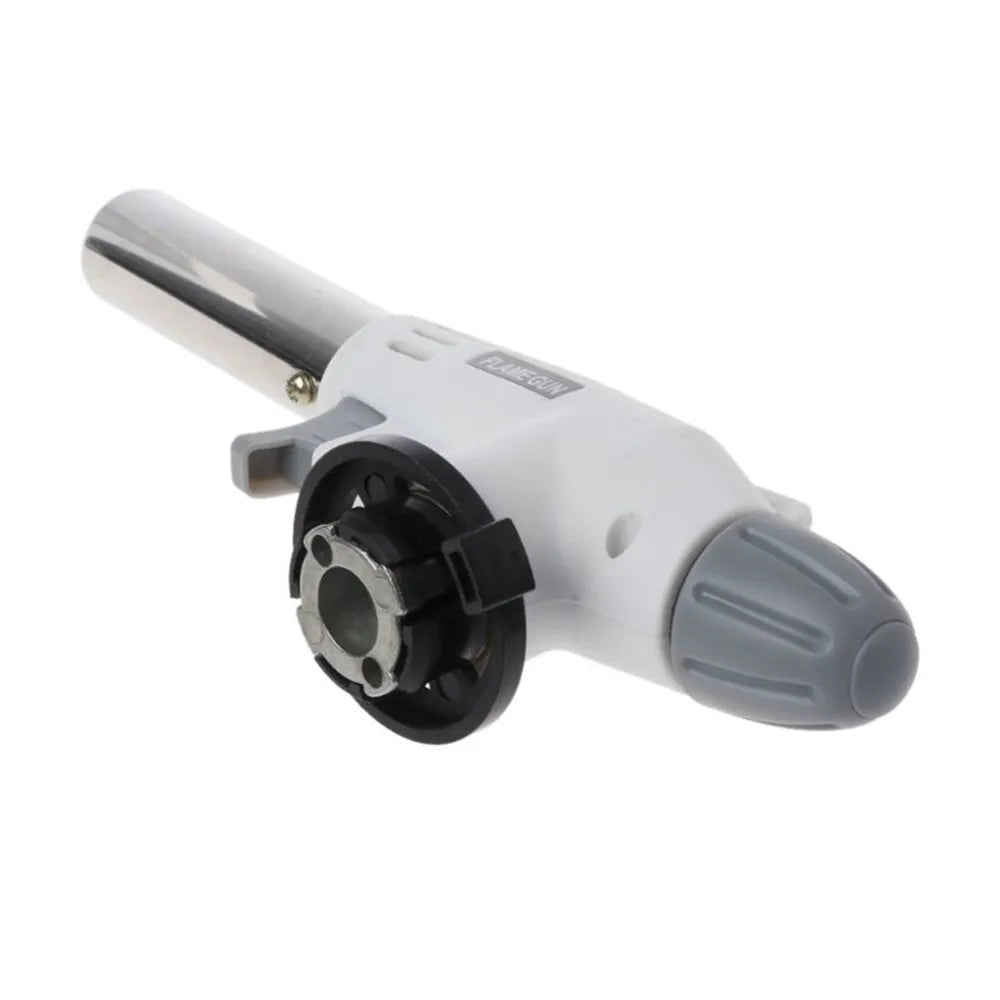 Gas Torch Flame Gun Cooking Soldering Butane Automatic Electronic Gas Welding burner Lighter Gas Welding Torch Gas Burner Flame