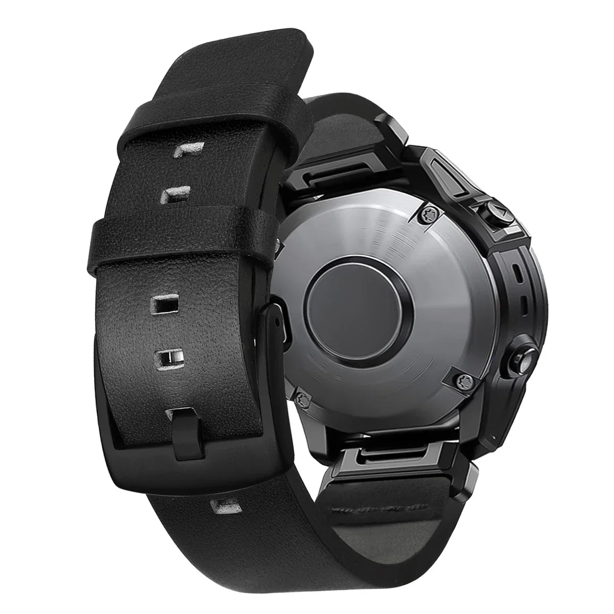 Leather Strap for Garmin Fenix 6X 6 Pro 7X 7 26mm 22mm Quick Fit Watch Band Wristband Forerunner 935 945 955 Smartwatch Bracelet
