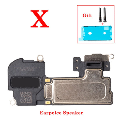 Earpiece Top Speaker Repair Part For iPhone X XR XS 11 12 13 14 Mini Pro Max Plus Ear Listening Speaker Ringer inner Flex Cable