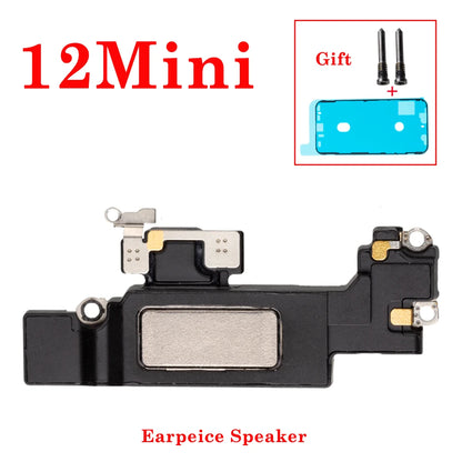 Earpiece Top Speaker Repair Part For iPhone X XR XS 11 12 13 14 Mini Pro Max Plus Ear Listening Speaker Ringer inner Flex Cable