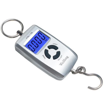 Mini Hanging Scale 45Kg/5g Portable Travel Suitcase Scale Weight Balance Electronic Weighting Fish Hook Hanging Scale Kg Lb