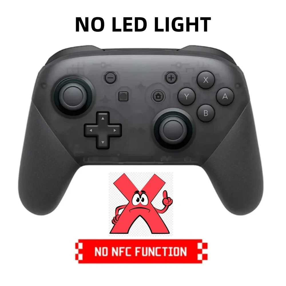 Gamepad  Controller Wireless Bluetooth Wake Function Joystick 6-Axis Gyro Handle HD Vibration for PC Game Console