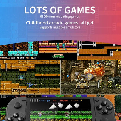 Portable Gaming Console with 5.1" HD Screen - Enjoy 30000+ Classic Retro Games Anywhere NEW X50/X50 MAX Handheld Retro Classic