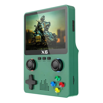 3.5 Inch X6  IPS Screen Handheld Game Players Dual Joystick 10000+ Game Retro Devices Portable Game Consoles