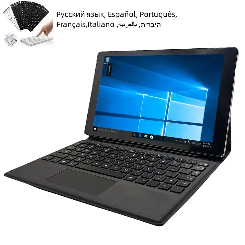 2025 NEW EZPAD 2INA 10.1" Tablet 64Bit Windows 10 Intel Z8350 4GB DDR RAM +32GB ROM With Keyboard HDMI 1*USB3.0 6500mAh