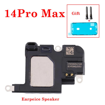 Earpiece Top Speaker Repair Part For iPhone X XR XS 11 12 13 14 Mini Pro Max Plus Ear Listening Speaker Ringer inner Flex Cable