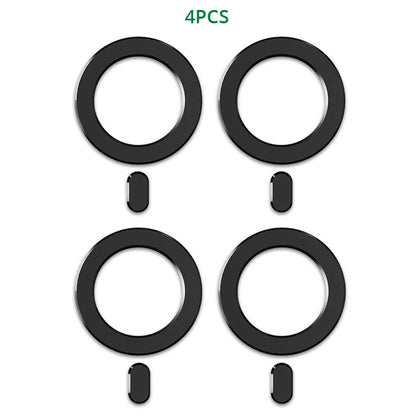 Bonola for Magnetic Ring Universal Sticker Support Wireless Charger for Car Holder Exclamation Mark 2 in 1 Magnet Ring