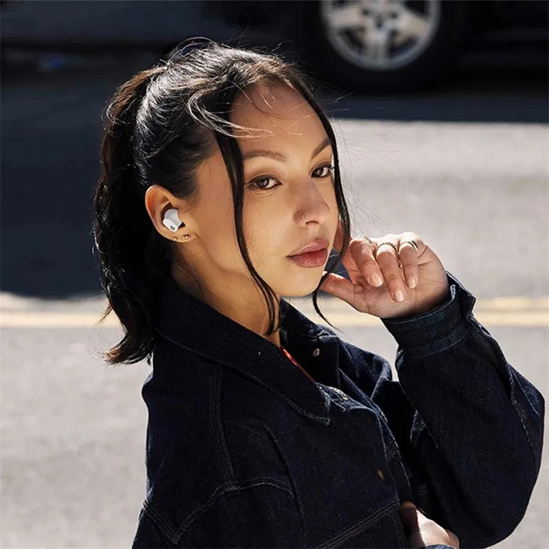B-Eats Studio Buds Wireless Bluetooth Earbuds Noise Reduction Headset Ipx4 Waterproof Earphones Compatible With  Android