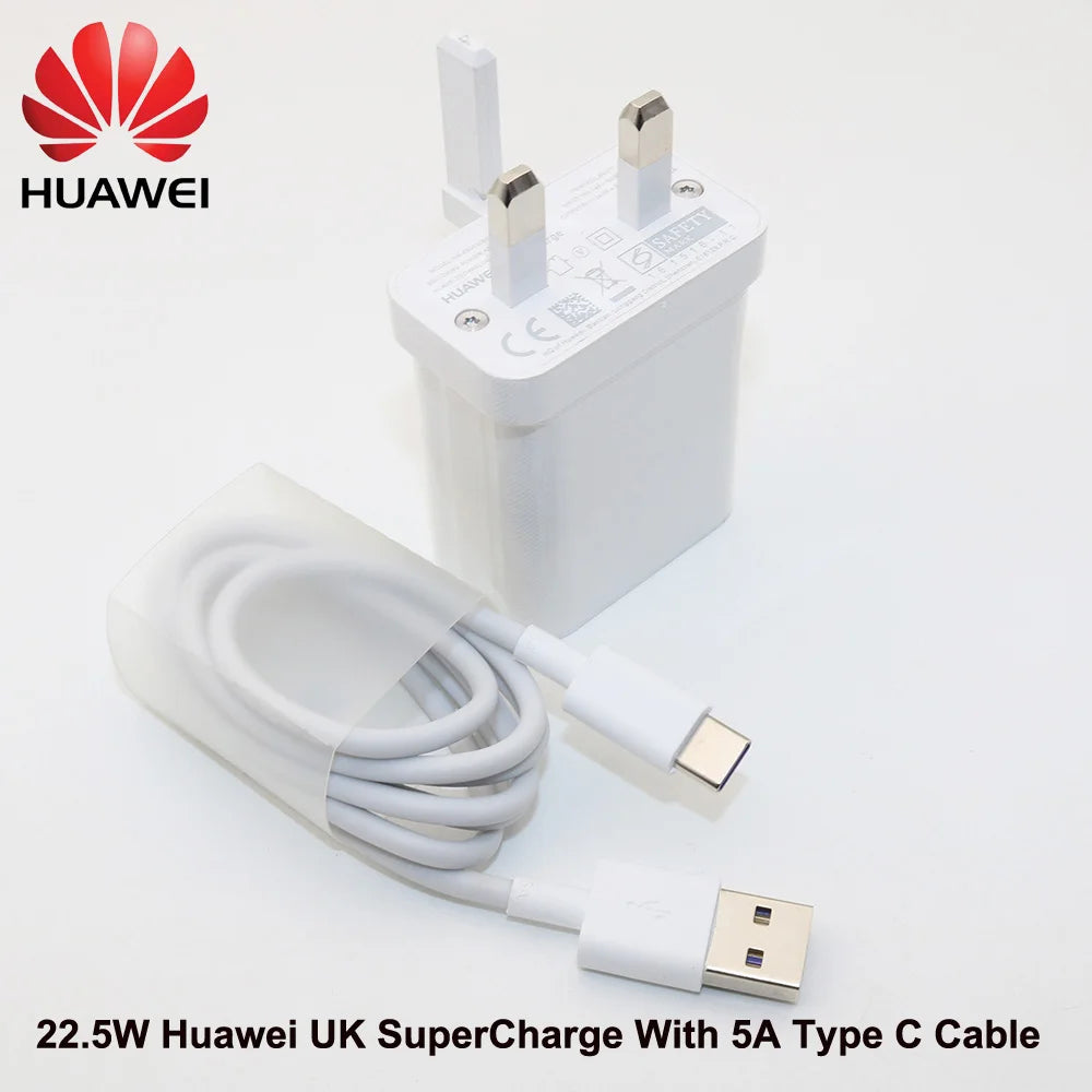 HUAWEI P30 Lite SuperCharge Fast Charger 5A Type C USB C Data Cable For P9 P10 P20 Plus Mate 9 10 20 Pro 20X Honor 10 20 V20 V10
