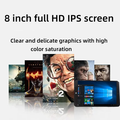 8 INCH 32 Bit AR1 Windows 10 Pocket Tablet PC 2GB RAM 32GB ROM 1280*800 Pixel IPS Screen Dual Camera WIFI Quad Core