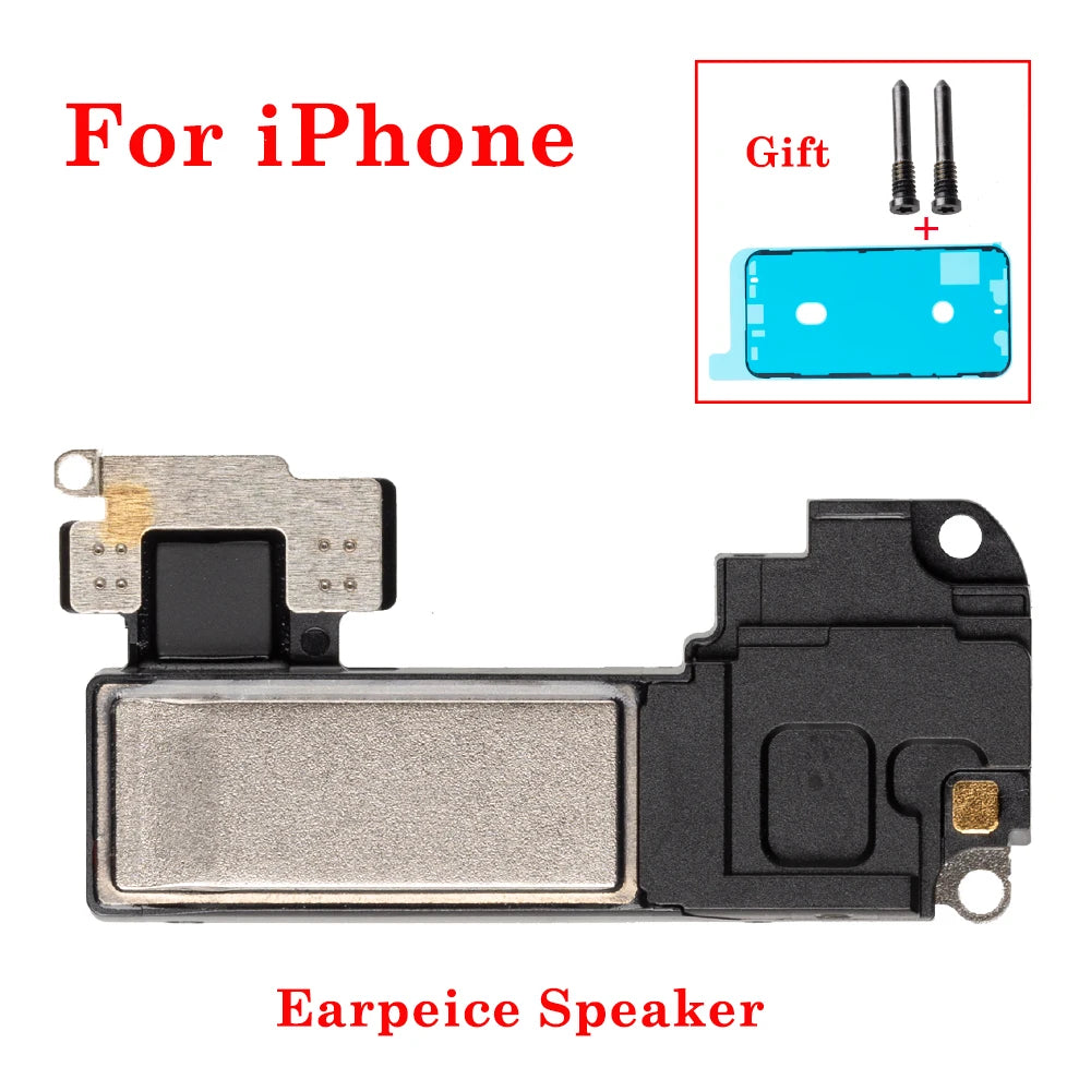 Earpiece Top Speaker Repair Part For iPhone X XR XS 11 12 13 14 Mini Pro Max Plus Ear Listening Speaker Ringer inner Flex Cable