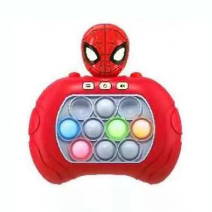 New Quick Push Game Fidget Bubble Electronic Game Light AntiStress Toys For Adult Kids Gift