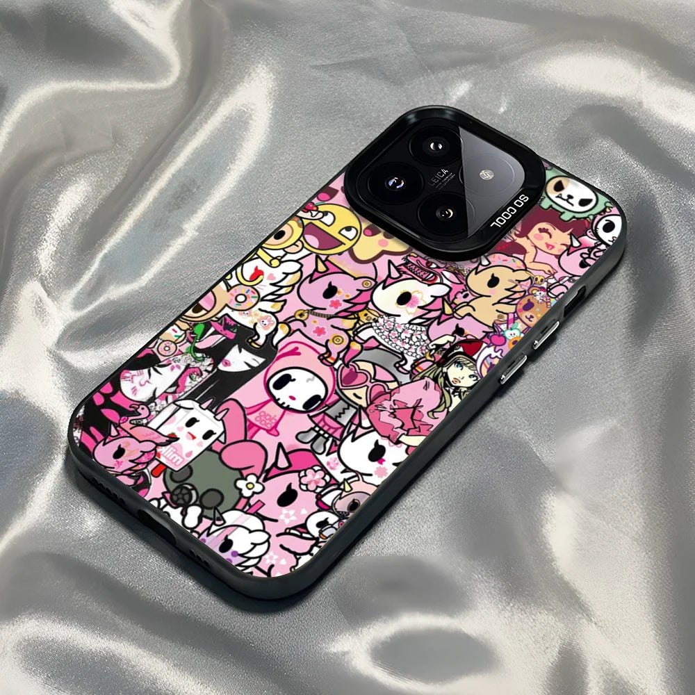 Epc Japan T-Tokidokis Phone Case IMD Phone Case For IPhone 16 15 14 13 12 11 Pro Max Plus Color Silver Cover