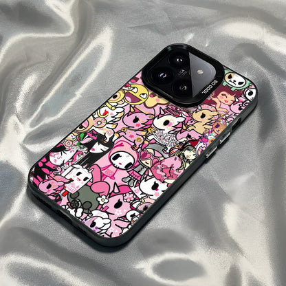 Epc Japan T-Tokidokis Phone Case IMD Phone Case For IPhone 16 15 14 13 12 11 Pro Max Plus Color Silver Cover