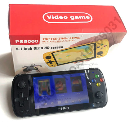 PS5000 5 inch Portable Handheld Game Console for PS1/MAME/MD/NES/SNES Video  Gaming Modern Portable gaming console