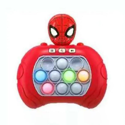New Quick Push Game Fidget Bubble Electronic Game Light AntiStress Toys For Adult Kids Gift