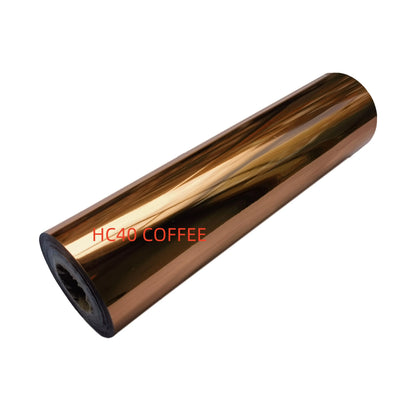 21cm x 120m Gold And Silver Laser Printer Holographic Hot Roll Stamp Toner Reactive Minc Foil