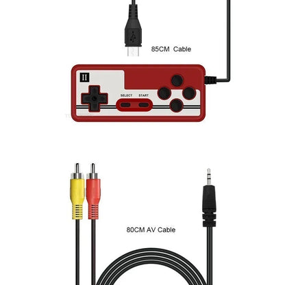 8-Bit Video Game Console 2.4 Inch LCD Retro Built-in 500 games Portable Mini Game PlayerAV Handheld Game Console For Kids Gift