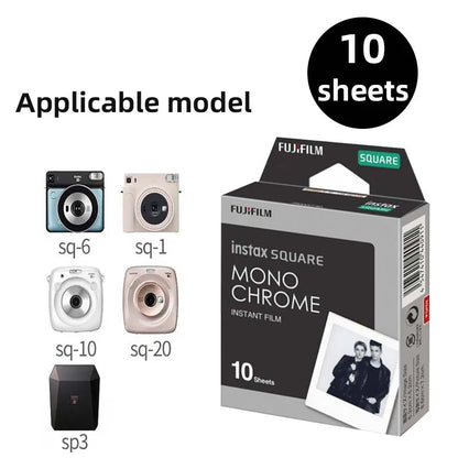 Fujifilm Instax Square Films White Edge Photo Paper For Instax SQ10 SQ40 SQ20 Instant Camera Share SP-3 Printer 10-100 Sheets
