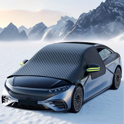 Magnetic Car Anti Freeze Snow Windshield Cover Oxford Cloth Car Front Windscreen Cover Automobile Sunshade Cover Car Accessories
