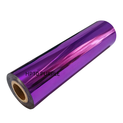 21cm x 120m Gold And Silver Laser Printer Holographic Hot Roll Stamp Toner Reactive Minc Foil