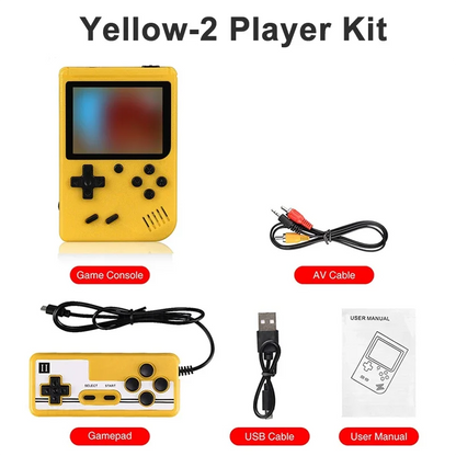 Portable Built-in 400 FC Games 8-Bit Retro Handheld Game Console Case 3.0 Inch LCD Screen Video Game Player Kids New Year Gift