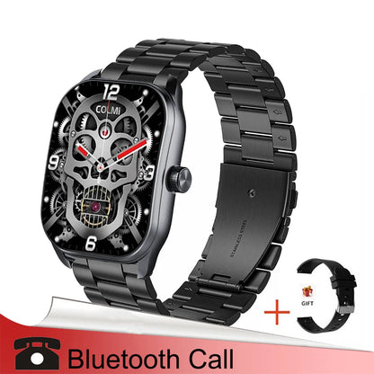 Style Curved Screen Smartwatches Men Ladies 2.01” HD 240*296 Bluetooth Call Alarm Clock Custom Photo Sports Watches Outside UXEX