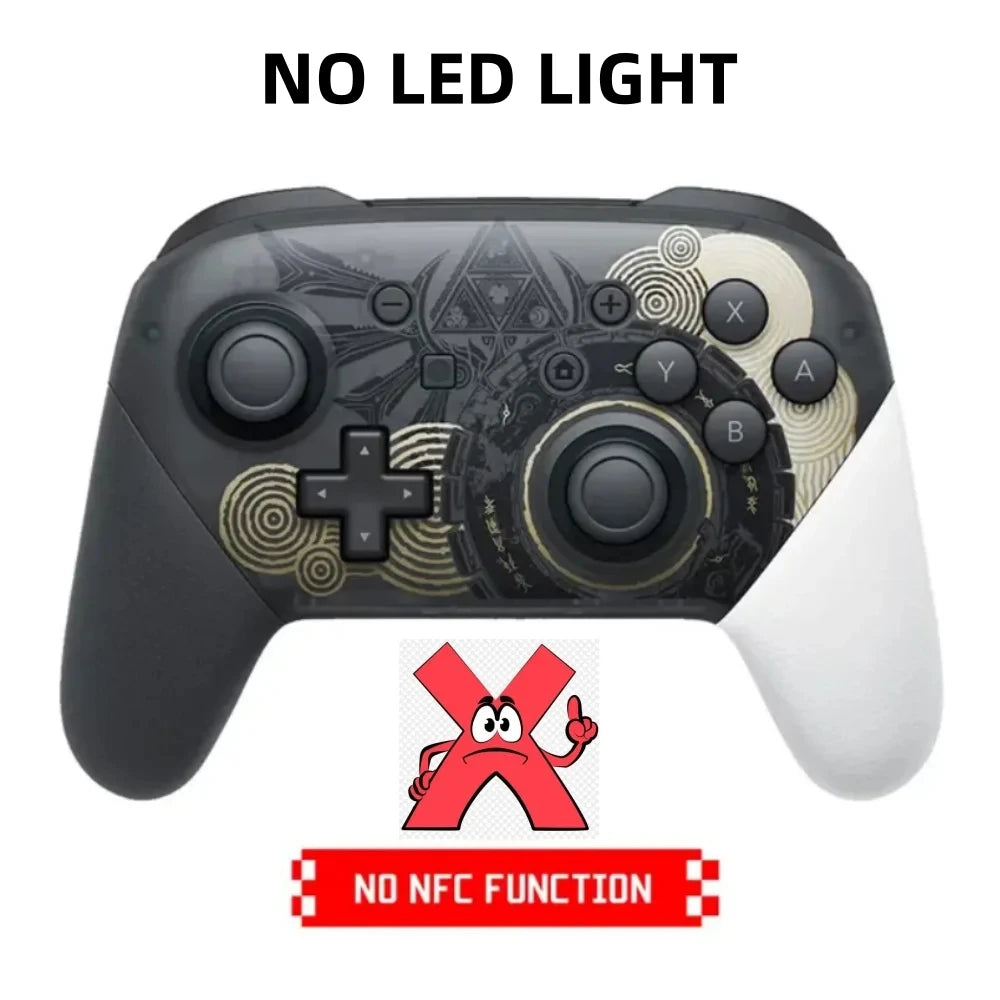 Gamepad  Controller Wireless Bluetooth Wake Function Joystick 6-Axis Gyro Handle HD Vibration for PC Game Console
