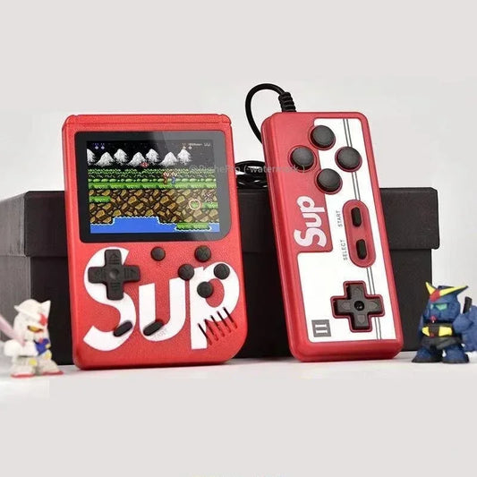 Classic Sup Portable Game Console with 3.0 Inch Screen 400 Games Support Gamepad and HDMI TV Output Retro Handheld Game Console
